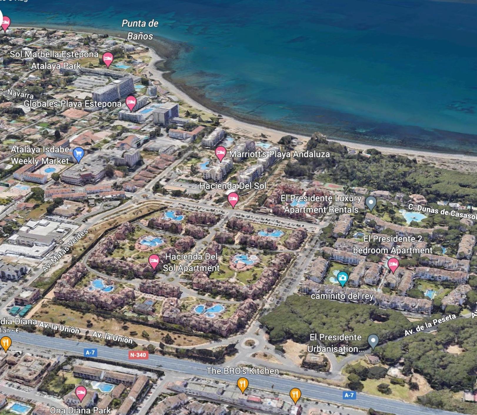 Hacienda Del Sol Beachside And Golf Apt Marbella Puerto Banus เอสเตโปนา ภายนอก รูปภาพ